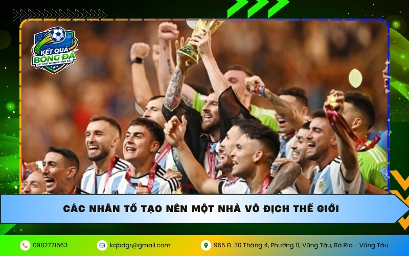 Các nhân tố tạo nên một nhà vô địch thế giới