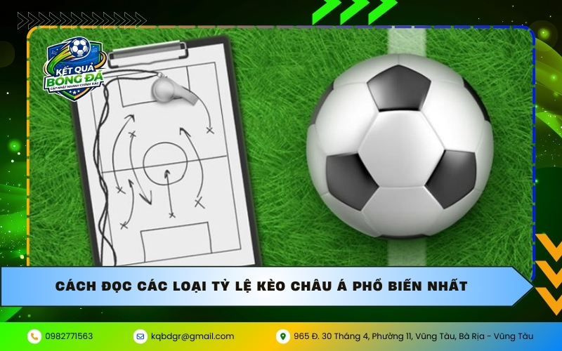 Cách đọc các loại tỷ lệ kèo Châu Á phổ biến nhất